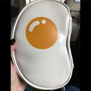 Egg pouch cosmetic bag super cute brand new